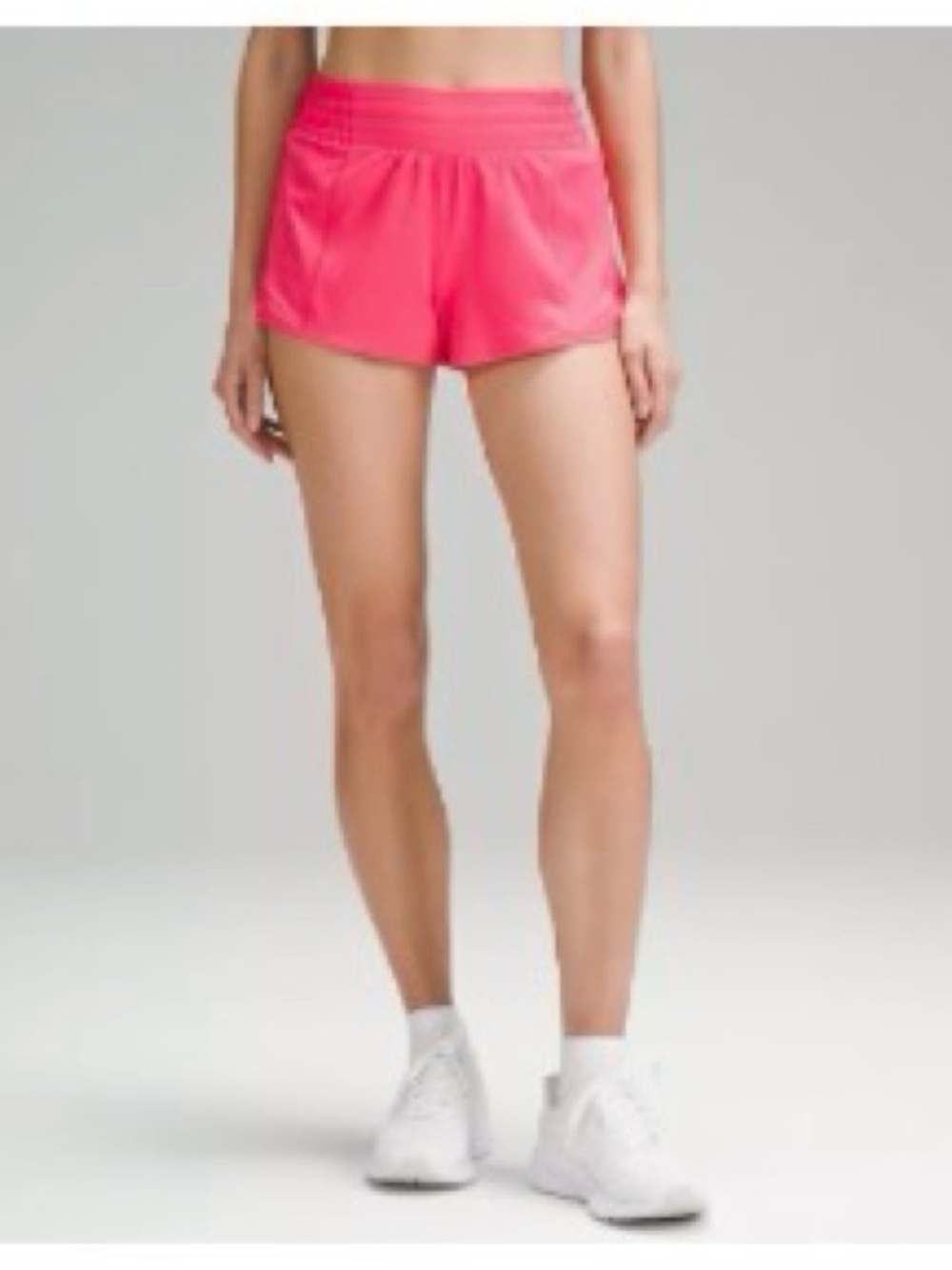 lululemon Hotty Hot Low Rise Lipgloss Pink Athletic Shorts